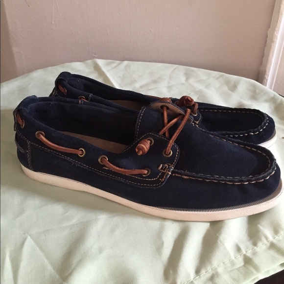 Aldo Other - Aldo blue suede men's boat shoes loafers